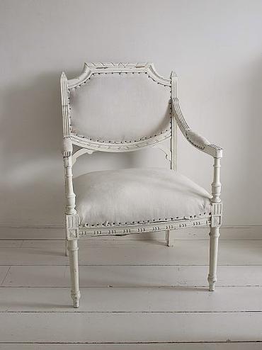 WITTE FAUTEUIL